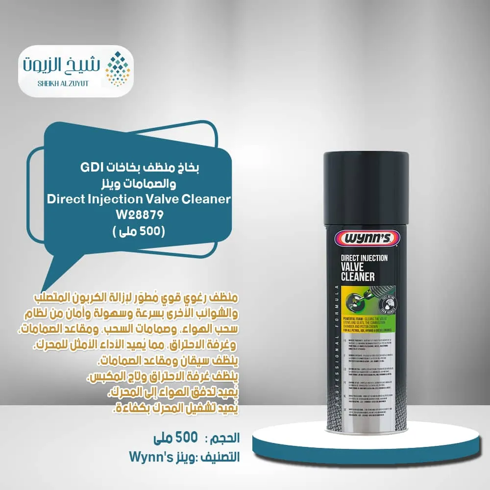 بخاخ منظف بخاخات GDI والصمامات والغرفة وينز 28879 (500 مل)